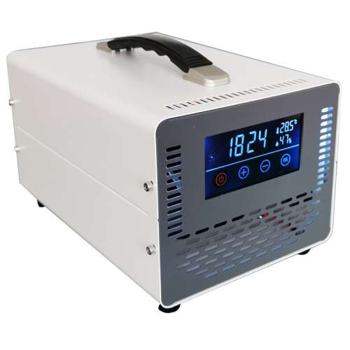 Ozone generator with cooling fins, 10g/h output, remote control, OT-O10-9