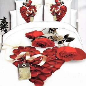 Rózsás Ágyneműgarnitúra - 7 részes - 140x200 cm