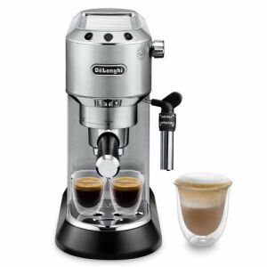 Ekspres do kawy DeLonghi Dedica EC685.M z systemem Cappuccino, do przygotowywania espresso i cappuccino - DeLonghi