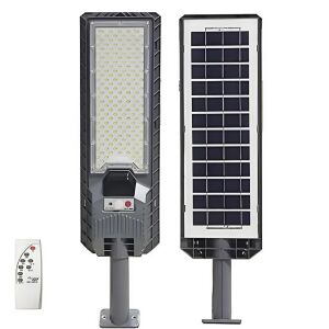 Napelemes Mozgásérzékelős LED Utcai Lámpa - 500W 115412528 - Mozgásérzékelős lámpa