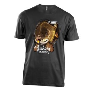 Jaxon t-shirt s black carp 115421492 - Póló