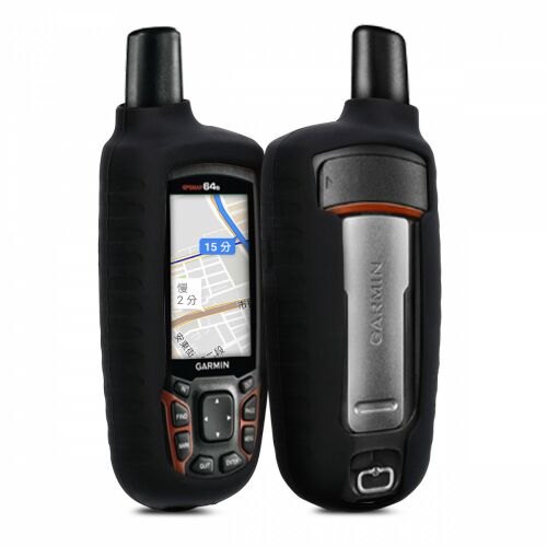 Husa de protectie pentru GPS Garmin GPSMAP 64/GPSMAP 64s/GPSMAP 64st, Kwmobile, Negru, Silicon, 44268.01 115426598