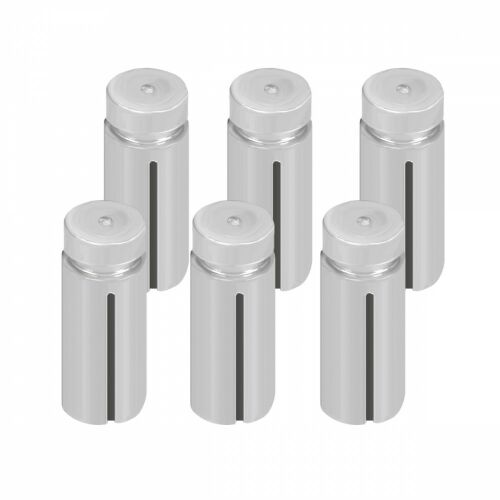 6 db-os repülésvédő készlet dartshoz, Kwmobile, ezüst, fém, 48140.35 115426620