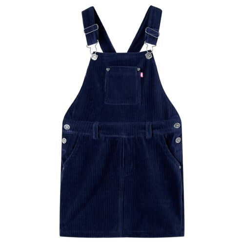 vidaXL Gyerek overall ruha Corduroy Navy 92