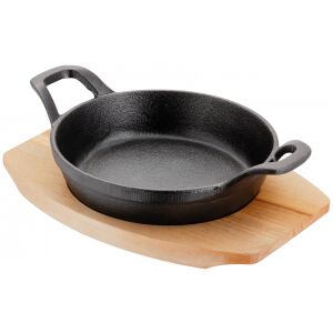 Judge Sizzle & Serve Tapas-Schale aus Gusseisen mit Holztablett - Judge