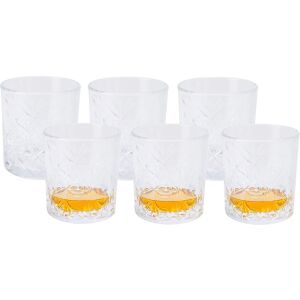 Set mit 6 Gläsern Excellent Houseware, Glas, 8x10 cm, 340 ml, transparent 115446395 - Gläser