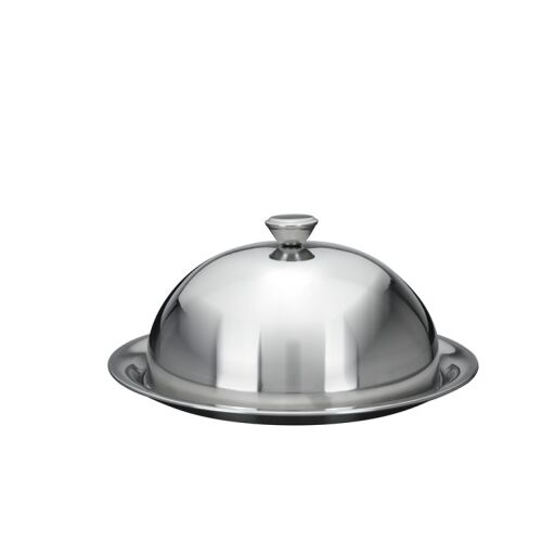 Excellent Houseware Serviertablett, Edelstahl, 24x10 cm, Silber 115446407