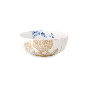 Porcelánová miska Royal White 23 cm s kvetinovým dizajnom, elegantná servírovacia miska - Pip Studio