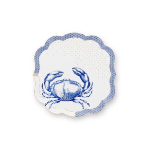 Порцеланов поднос, 24х24см, Pip Studio, 24х24см, колекция Royal White 115446462 - Pip Studio