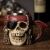 Pufo Crazy Pirate fém söröskorsó koponya alakú, 380 ml 115446684