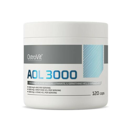 OstroVit AOL (L-arginin, L-ornitină, L-lizină) 120 kapszula 115447941