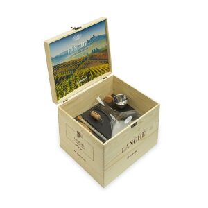Set cadou pentru decantare vin, Legnoart - Langhe, 4 piese, 2.5 litri 115449955 - Decantoare și aeratoare de vin