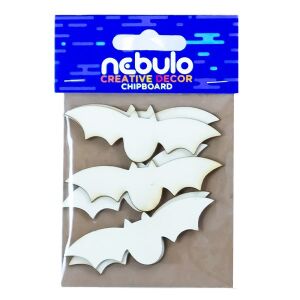 Karton dekoráció NEBULO denevérek 6 db/csomag 115457913 - Nebulo
