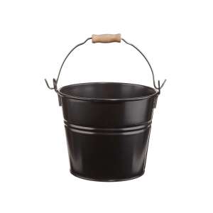 ZINC vödör, fekete 2 liter