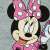 Disney fodros Trikó - Minnie Mouse #szürke 30478778}