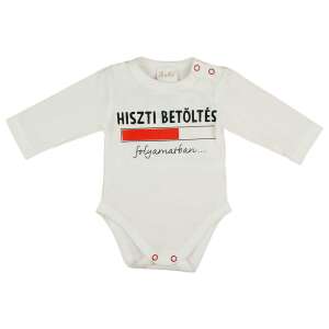 Andrea Kft. baba body 'Hiszti Betöltés folyamatban...' felirattal - Divat & Öltözködés