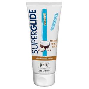 HOT Superglide Cocos - lubrifiant comestibil (75ml) 40533621 Lubrifiante intime