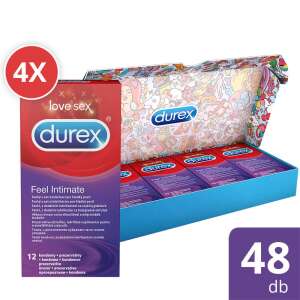 Durex Feel Intimate - vékonyfalú óvszer csomag (3 x 12db) 40533649 