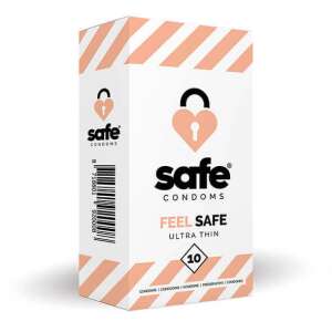 SAFE Feel Safe Prezervative Ultra Subtiri, 10 bucati - Prezervative