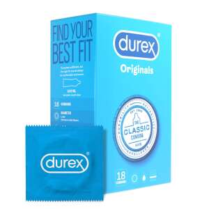 Durex Originals Classic óvszer, 18 darabos csomagolás - Durex Óvszer