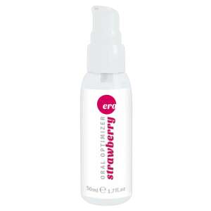 Ero Oral Optimizer cu aromă de căpșuni 50ml, gel lubrifiant pentru sex oral - Lubrifiant intim