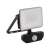 EMOS Ilio LED Floodlight 10.5W with Motion Sensor, Angled View