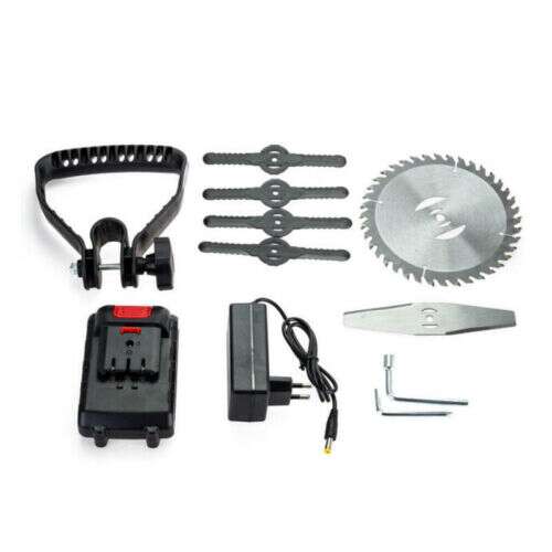 Electric Grass Trimmer with Dual Battery 450W 24V 2000mAh 65547020