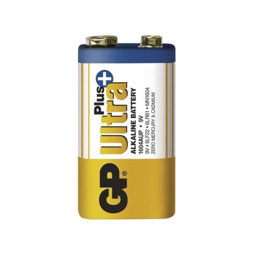GP Ultra Plus 9V Alkaline Batterie