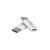 Adapter micro USB-B 2.0 / USB-C 2.0, white, 2pcs 46732221