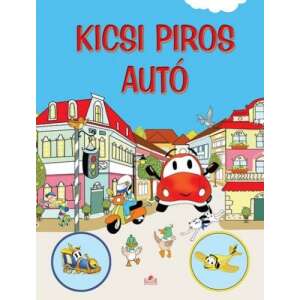 Kicsi piros autó 46846772 Gyermek könyvek - Autó