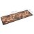 vidaXL barna kávémintás mosható konyhai szőnyeg 45 x 150 cm 115682276