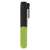 EMOS Rechargeable COB LED Work Light 400lm, black and green, side view