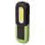 EMOS Rechargeable COB LED Work Light 400lm, black and green, front view