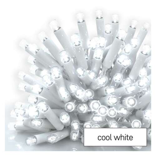 Profi LED sorolható füzér, fehér, 10 m, kültéri és beltéri, hideg fehér 46734855