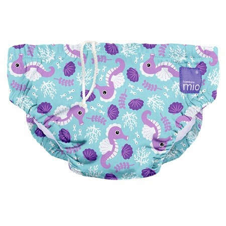 BambinoMio Úszópelenka 9-12kg - Óceán - kék-lila