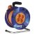 25m Extension Cord Reel with 4 Outlets, Orange Cable