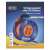 EMOS 25 meter cable reel with 4 sockets, orange cable, blue housing