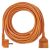 Extension cord 15 m / 1 socket / orange / PVC / 250 V / 1.5 mm2 46721880