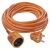Extension cord 15 m / 1 socket / orange / PVC / 250 V / 1.5 mm2 46721880