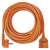 Extension cord 15 m / 1 socket / orange / PVC / 250 V / 1.5 mm2 46721880