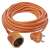 Extension cord 15 m / 1 socket / orange / PVC / 250 V / 1.5 mm2 46721880