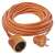 Extension cord 15 m / 1 socket / orange / PVC / 250 V / 1.5 mm2 46721880