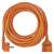 Extension cord 15 m / 1 socket / orange / PVC / 250 V / 1.5 mm2 46721880