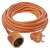 Extension cord 15 m / 1 socket / orange / PVC / 250 V / 1.5 mm2 46721880