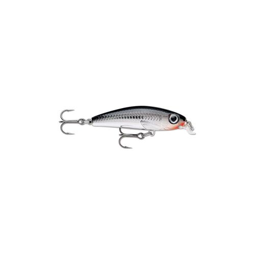 Rapala ULTRA LIGHT MINNOW ULM06 CH horgászcsali, 6 cm, ezüst fekete háttal - Wobbler