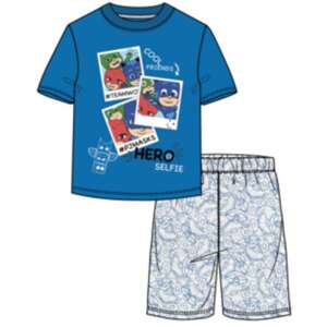 Pizsihősök gyerek rövid pizsama 98/104 cm 40543150 Gyerek pizsama, hálóing