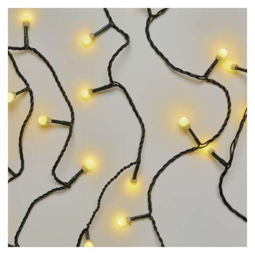 EMOS 300 LED lights, cherry-shaped bulbs, warm white, 30 meters, indoor and outdoor use, timer