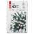 EMOS 40 LED Christmas lights, 4m long, cool white, with timer, packaging