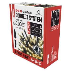 LED светлини Emos Connect System, 10 метра дължина, топла бяла светлина, с таймер