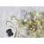 Warm white LED string lights, 40 lights, 2.8 meters long, battery operated, indoor and outdoor use